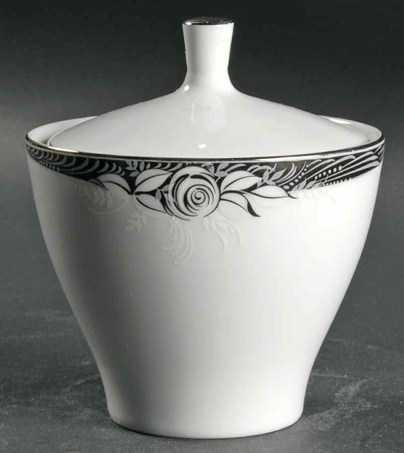 Suzanne Sugar Bowl & Lid by Mikasa-1