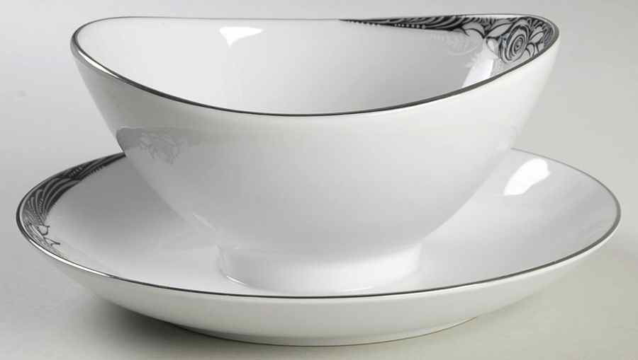 Suzanne Gravy Boat with Attached Underplate by Mikasa-1