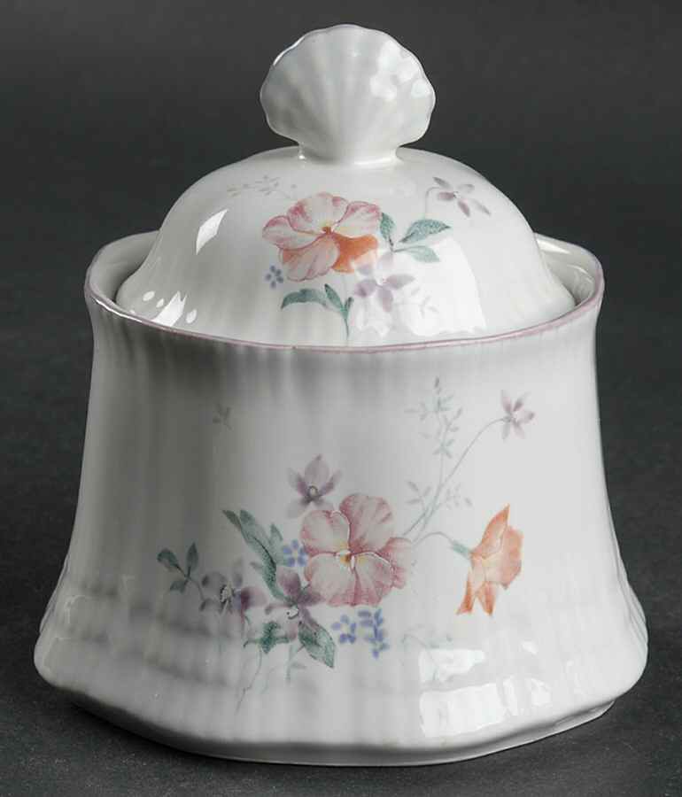 Suzanne Sugar Bowl & Lid by Mikasa-1