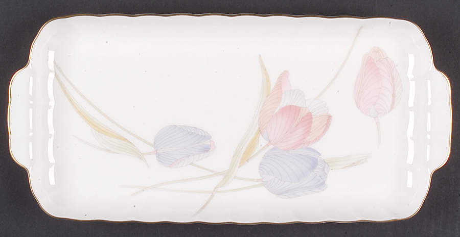 Swiss Garden Large Sandwich Tray by Mikasa-1