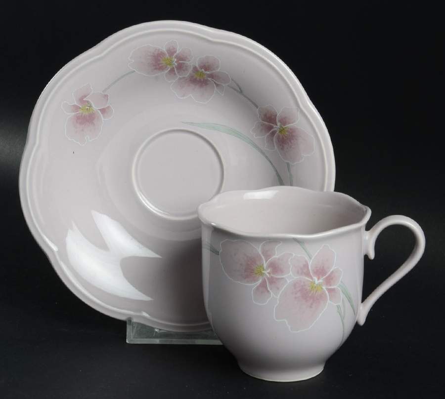 Sweet Leilani Flat Cup & Saucer Set by Mikasa-1