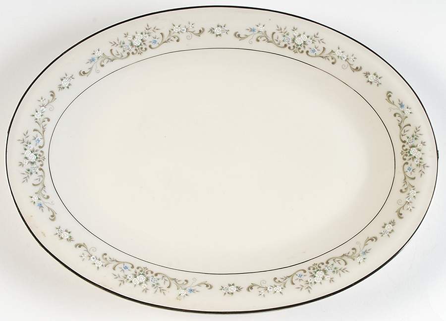Sweet Song 14" Oval Serving Platter by Mikasa-1