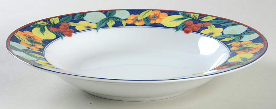 Sweet Sonata Rim Soup Bowl by Mikasa-1