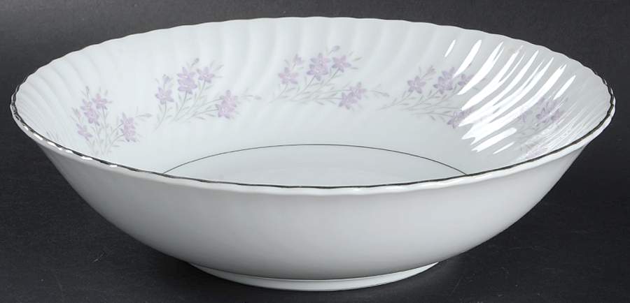 Sweet Violet 9" Round Vegetable Bowl by Mikasa-1