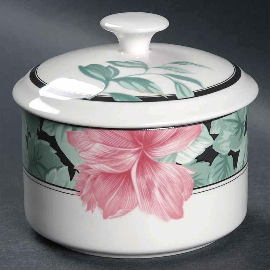 Tapestry Garden Sugar Bowl & Lid by Mikasa-1