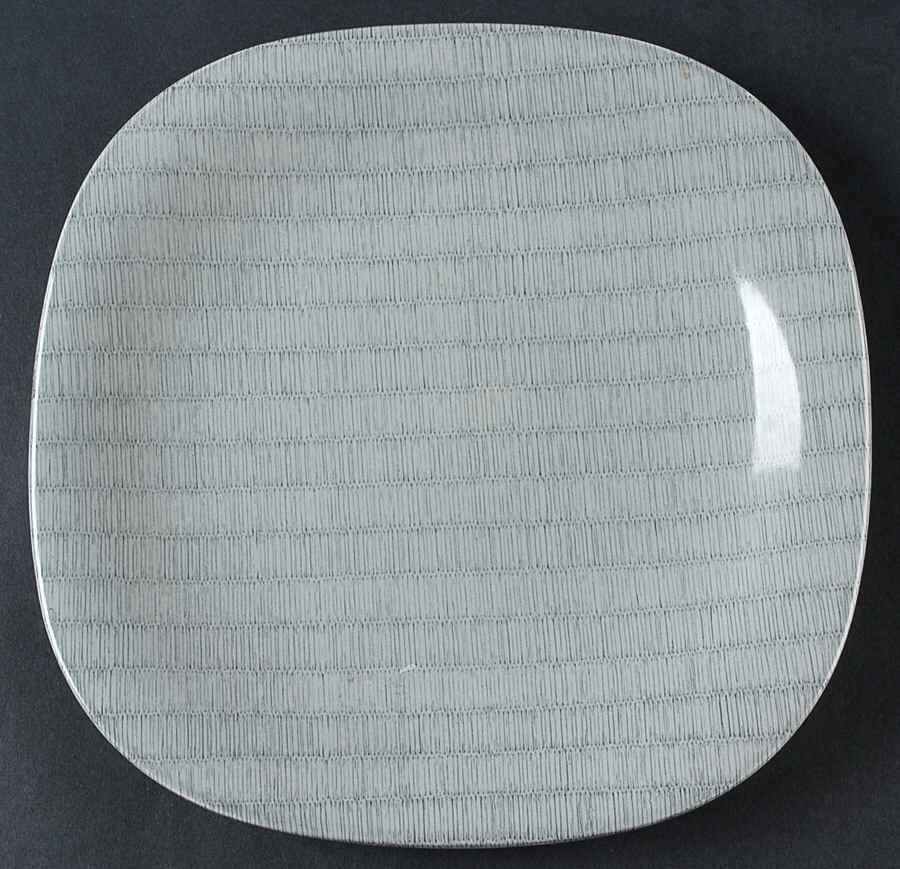 Tatami Gray Salad Plate by Mikasa-1