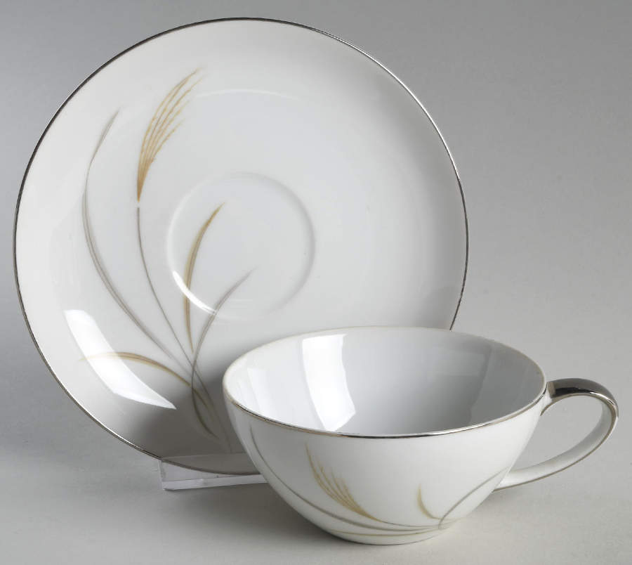 Tahiti Flat Cup & Saucer Set by Mikasa-1