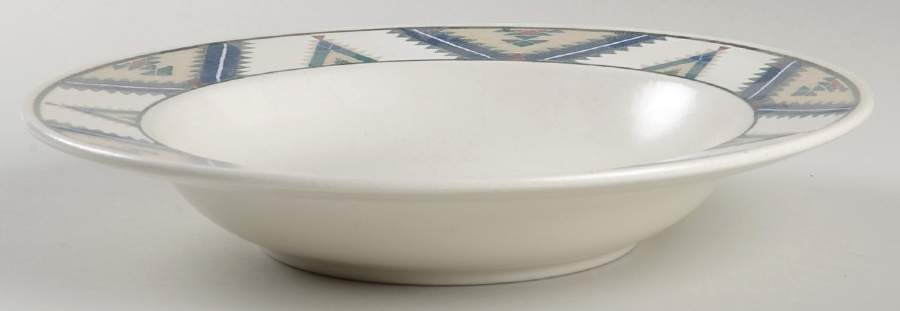 Tahoe Large Rim Soup Bowl by Mikasa-1