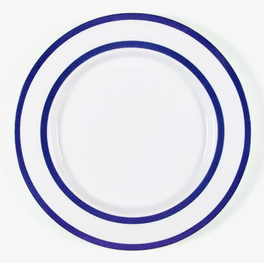 Tangent Blue Dinner Plate by Mikasa-1