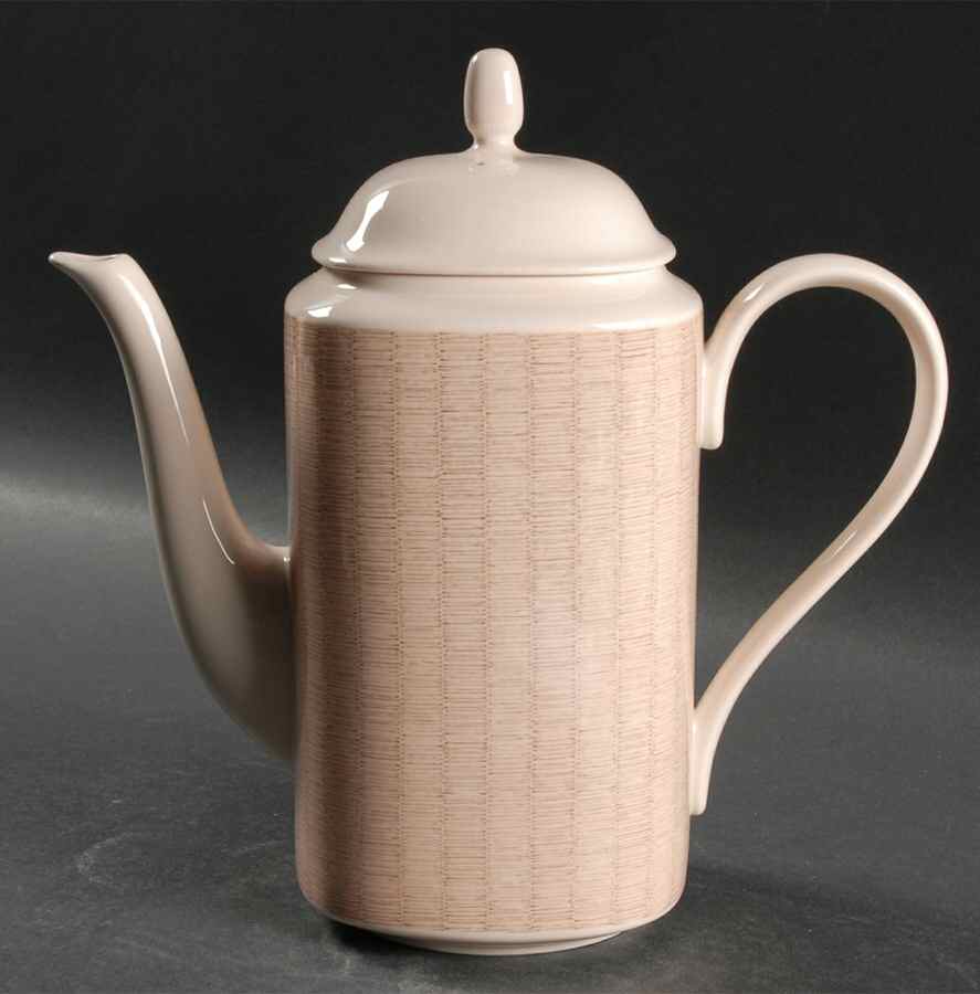 Tatami Peach Coffee Pot & Lid by Mikasa-1