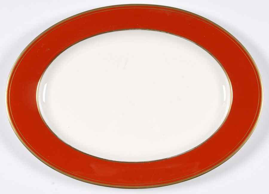 Tawny Port 15" Oval Serving Platter by Mikasa-1