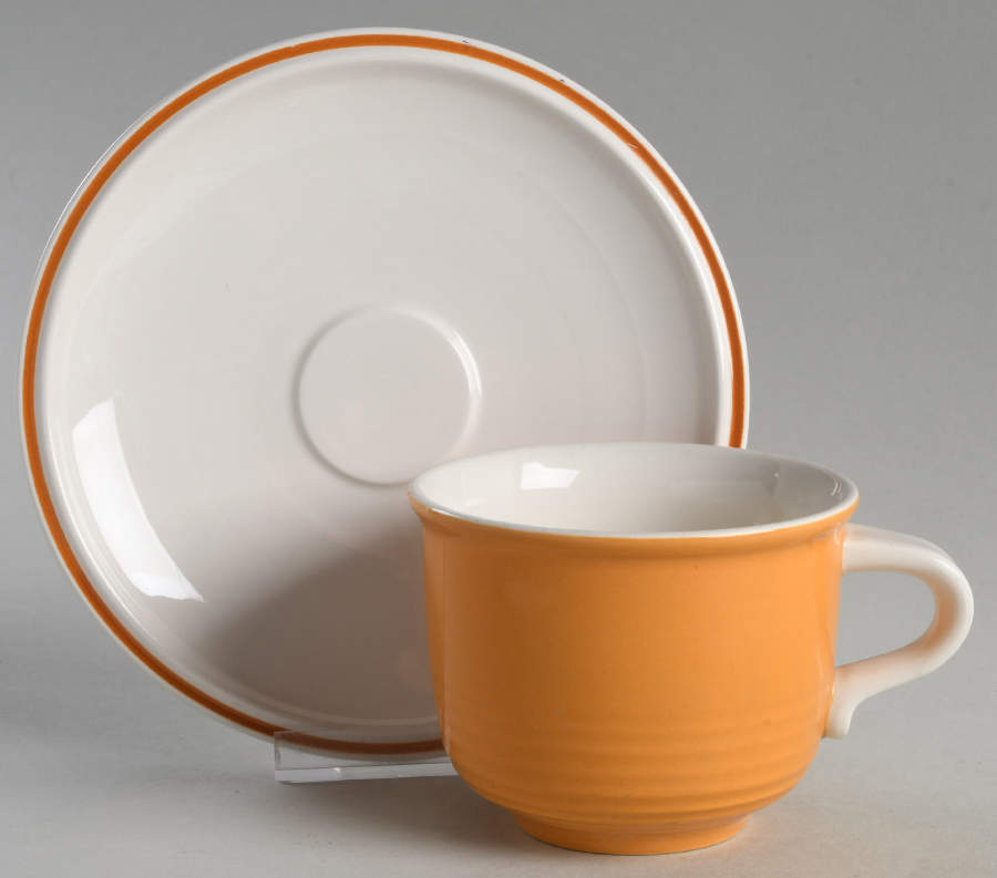 Tall Tulips Flat Cup & Saucer Set by Mikasa-1