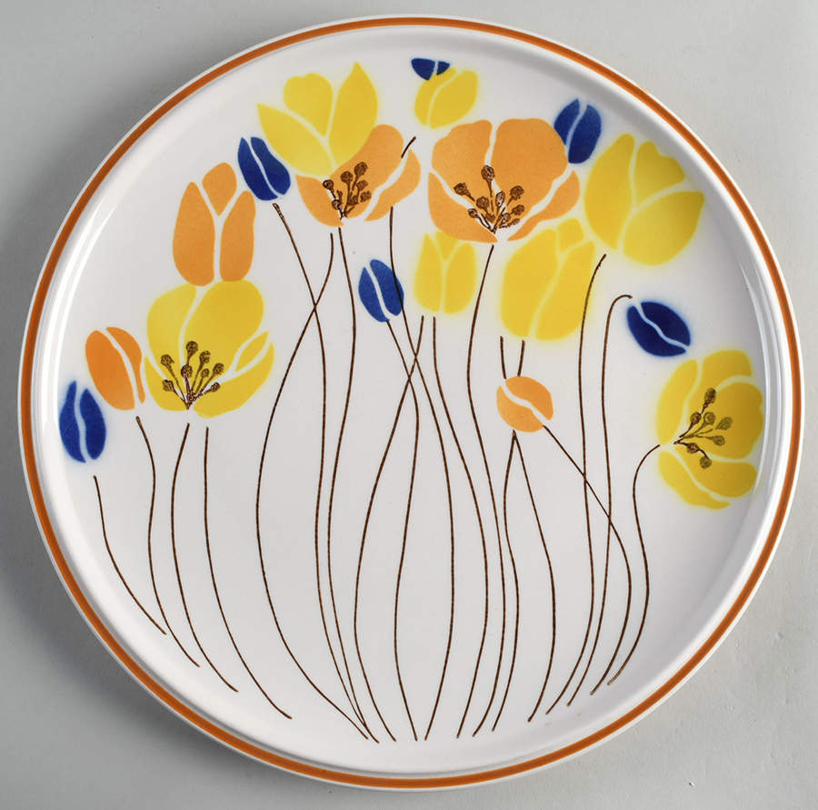 Tall Tulips 12" Chop Plate (Round Platter) by Mikasa-1