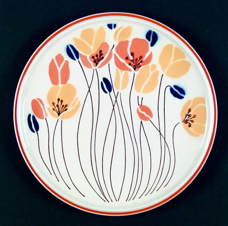 Tall Tulips Dinner Plate by Mikasa-1