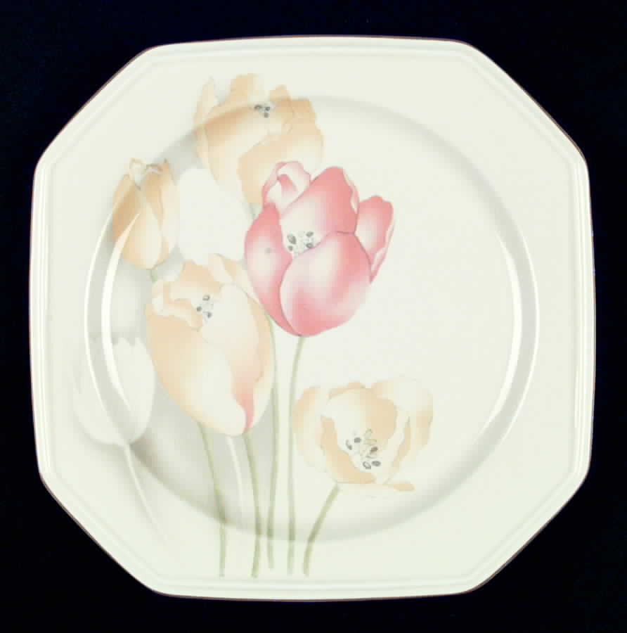 Tall Tulips Dinner Plate by Mikasa-1