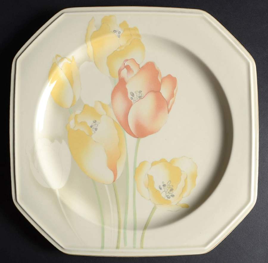 Tall Tulips 12" Chop Plate (Round Platter) by Mikasa-1