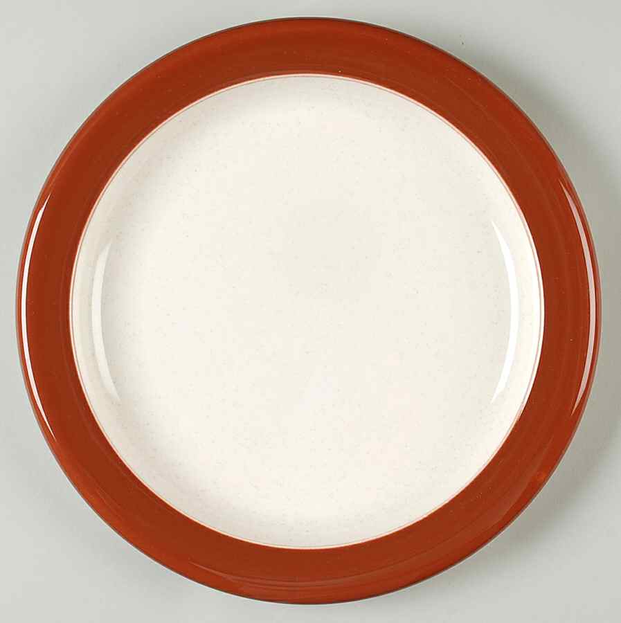 Terracotta Band Dinner Plate by Mikasa-1