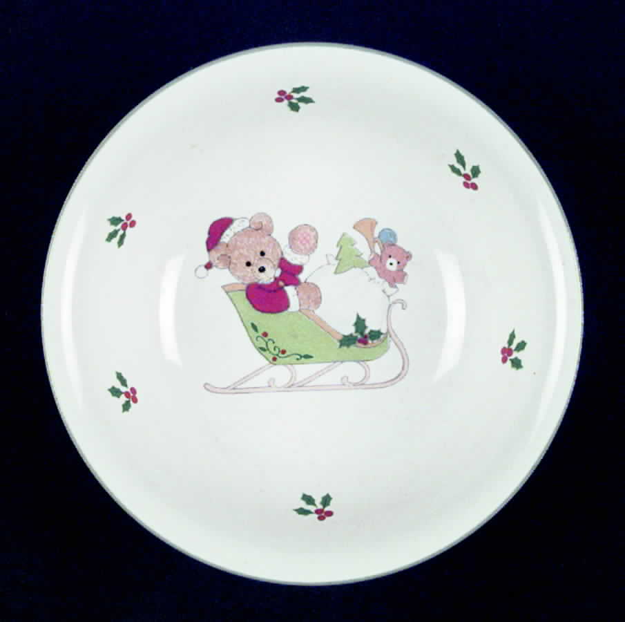 Teddy's Christmas Coupe Cereal Bowl by Mikasa-1