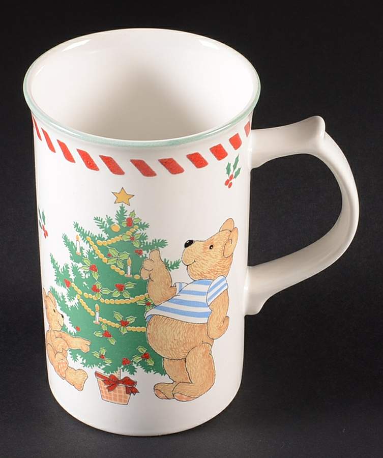 Teddy's Christmas Tall Mug by Mikasa-1