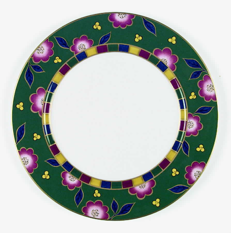 Tea Ceremony Ming Green Dinner Plate by Mikasa-1