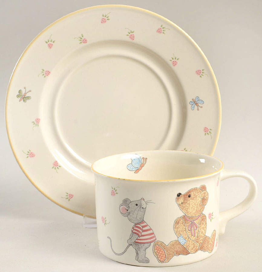 Teddy Oversized Cup & Saucer Set by Mikasa-1