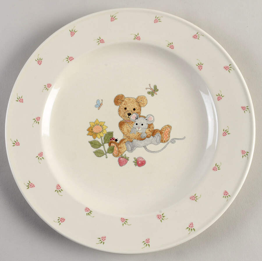Teddy Dinner Plate by Mikasa-1