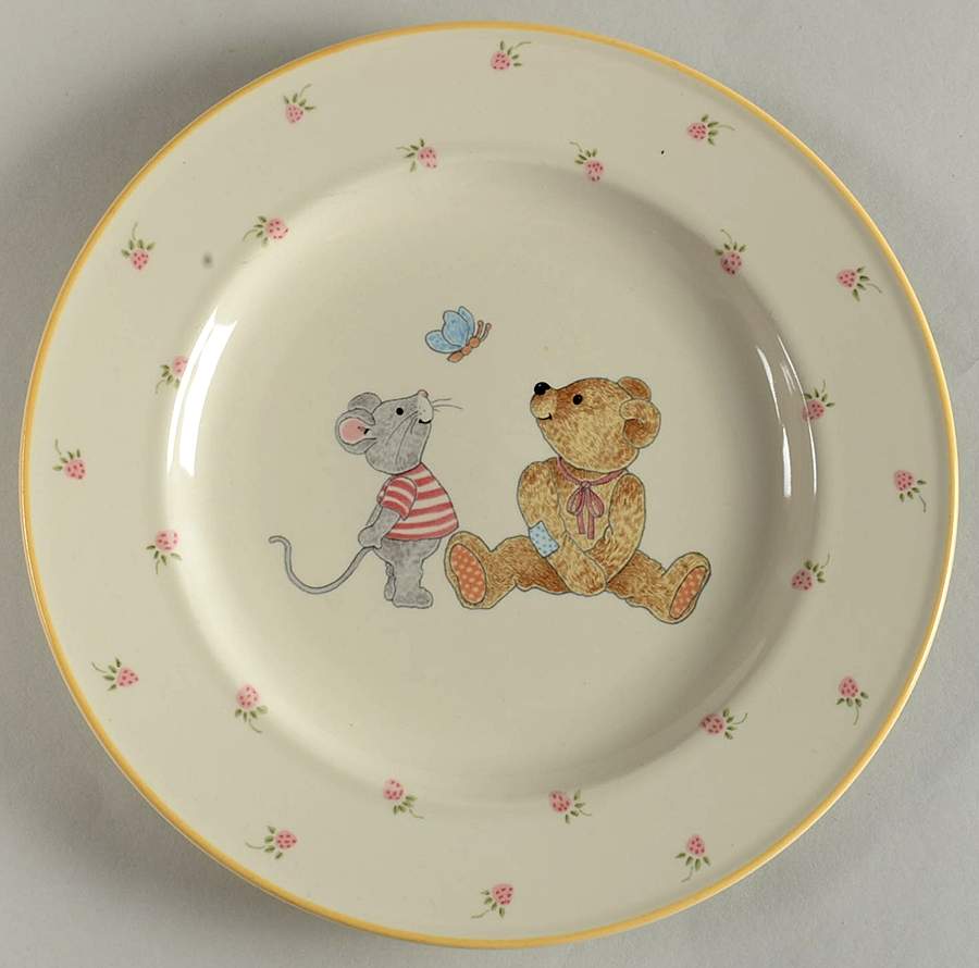 Teddy Salad Plate by Mikasa-1