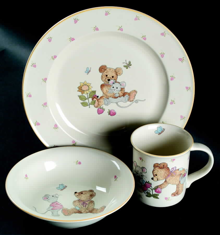 Teddy (3 Piece) Child's Set by Mikasa-1