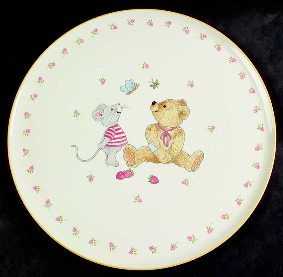 Teddy Cake Plate by Mikasa-1