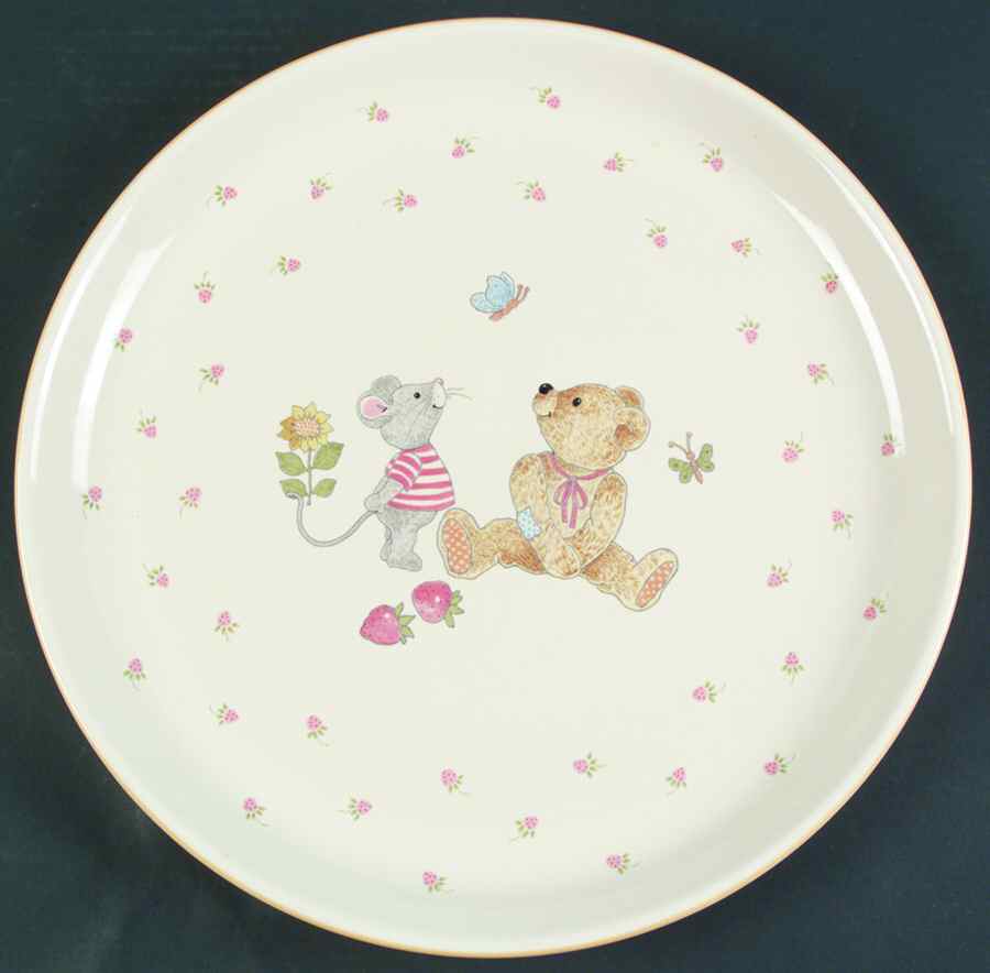 Teddy Party/Serving/Chip & Dip Plate by Mikasa-1