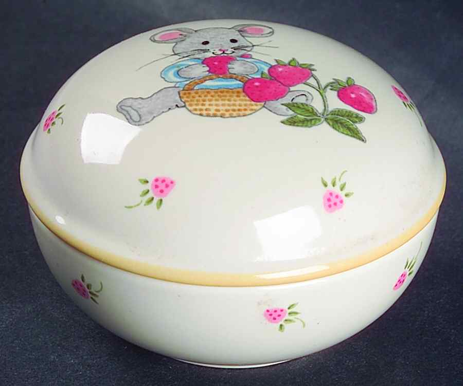 Teddy 3" Round Box & Lid by Mikasa-1