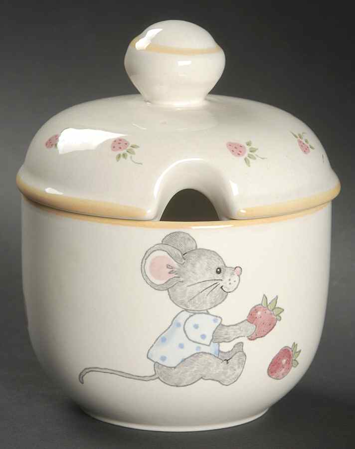 Teddy Jam/Jelly & Lid by Mikasa-1