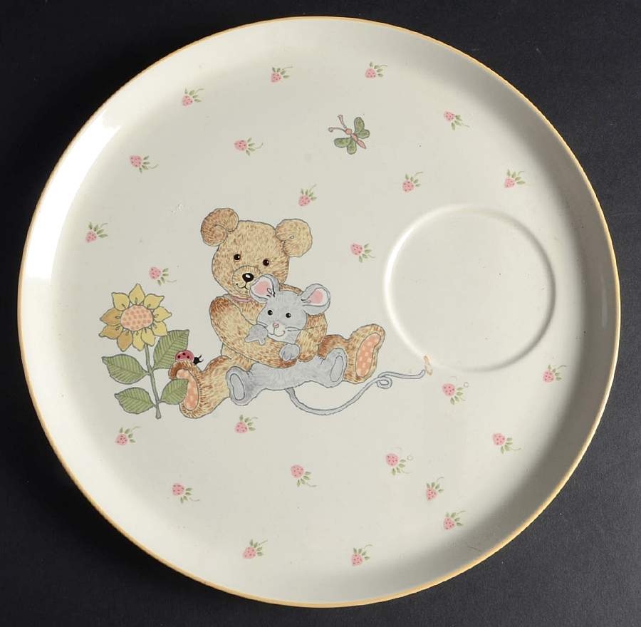 Teddy Snack Plate by Mikasa-1