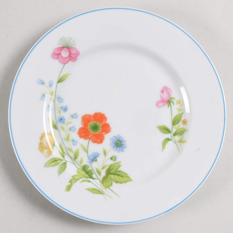 Tea Garden Salad Plate by Mikasa-1