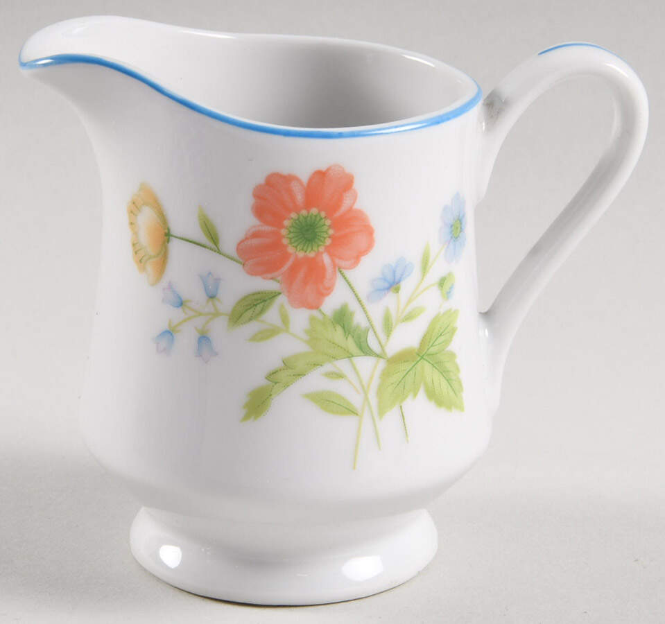 Tea Garden Creamer by Mikasa-1