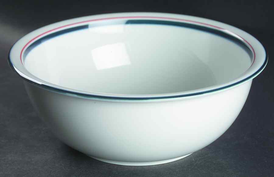 Tempo Blue 8" Round Vegetable Bowl by Mikasa-1