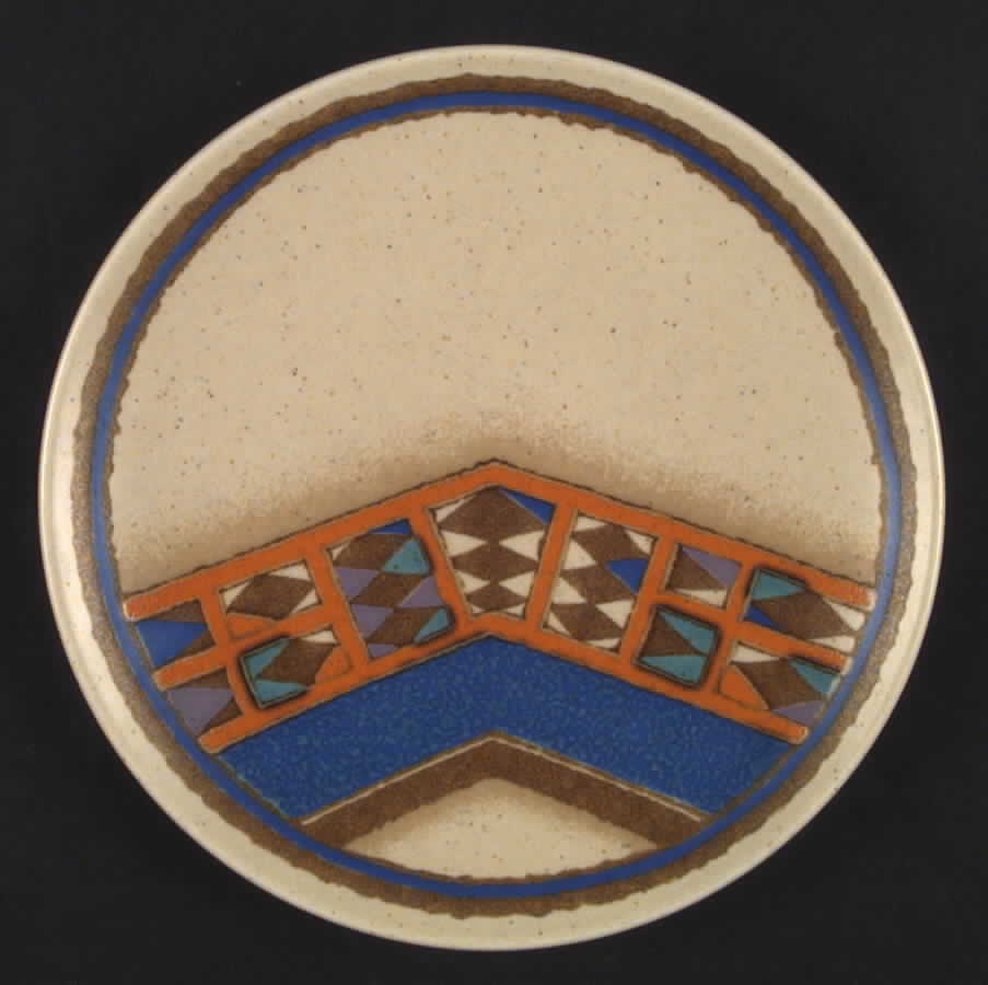 Tepee Dinner Plate by Mikasa-1