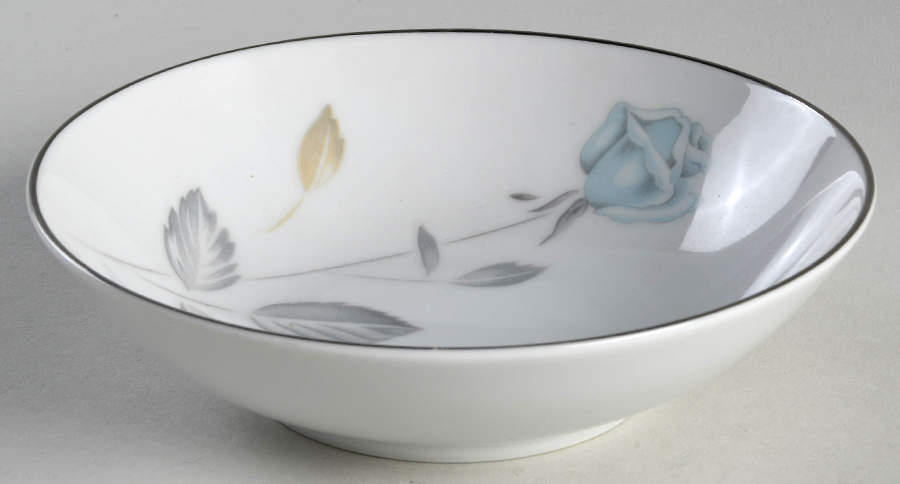 Tea Rose Blue Fruit/Dessert (Sauce) Bowl by Mikasa-1