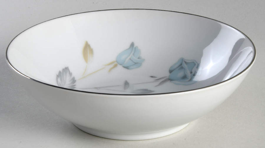 Tea Rose Blue Coupe Cereal Bowl by Mikasa-1