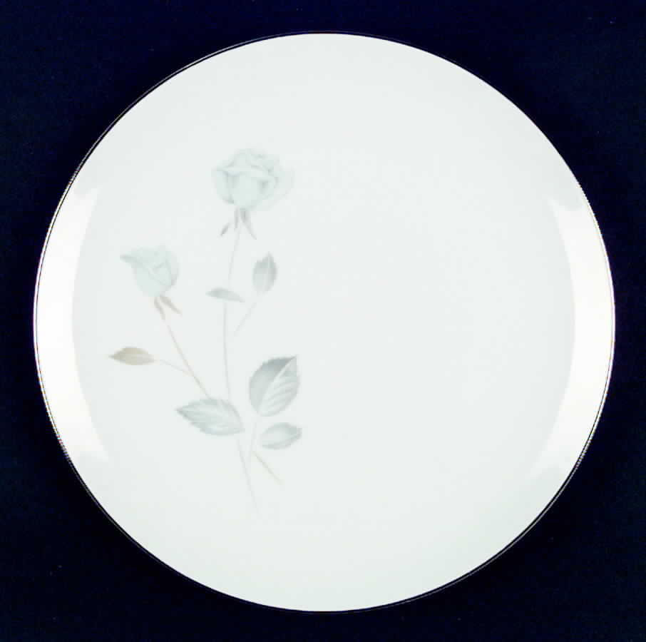 Tea Rose Blue Dinner Plate by Mikasa-1