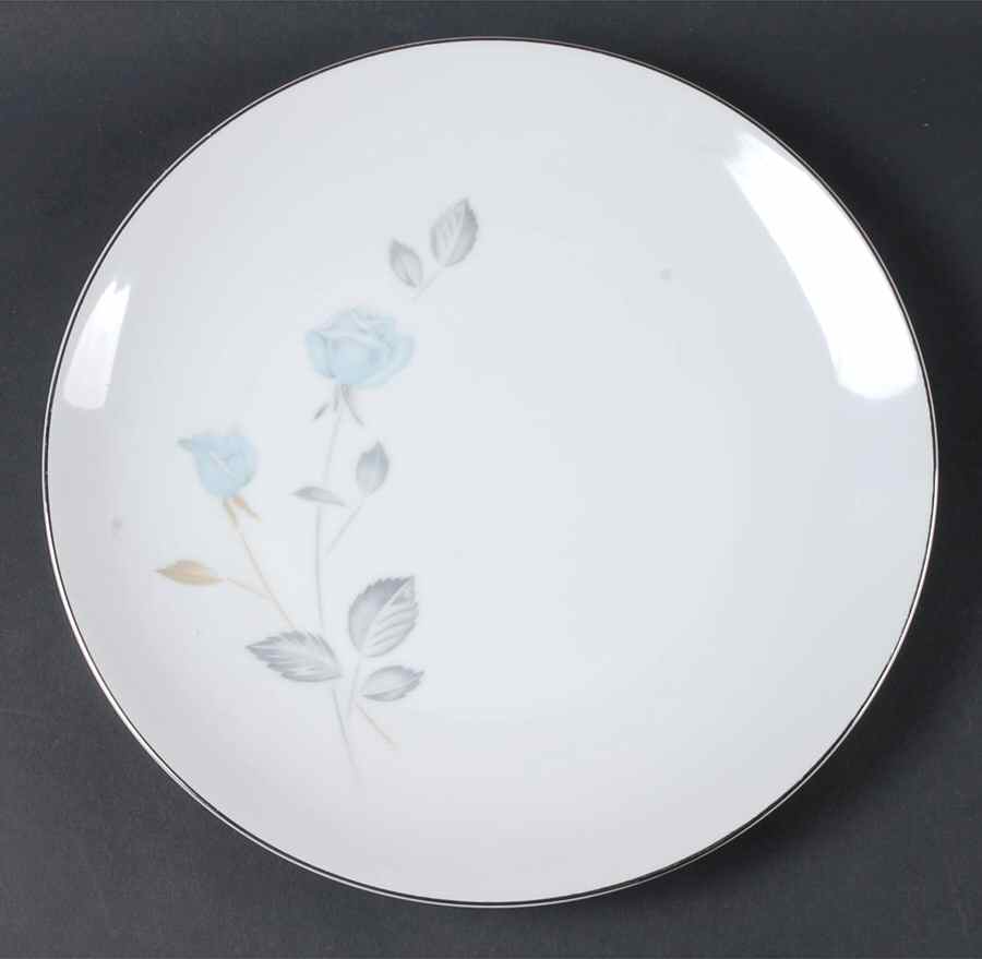 Tea Rose Blue 11" Chop Plate (Round Platter) by Mikasa-1