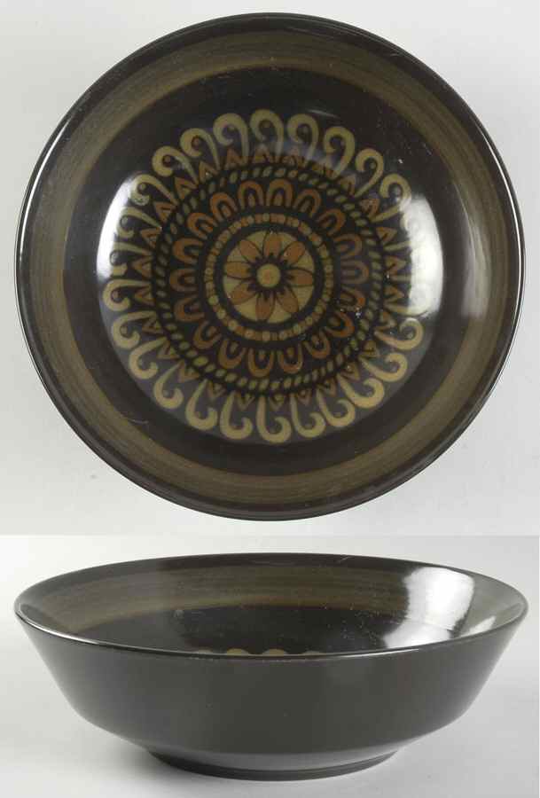 Terrazo Green 8" Round Vegetable Bowl by Mikasa-1