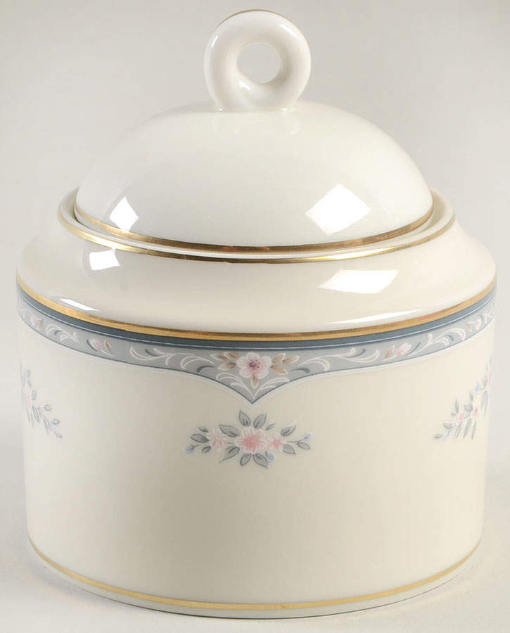 Tea Rose Sugar Bowl & Lid by Mikasa-1