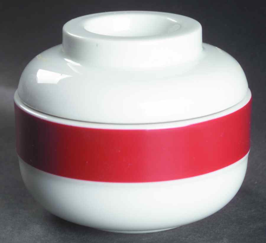 Terracota Sugar Bowl & Lid by Mikasa-1