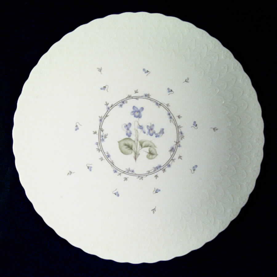 Tender Violets Cake Plate by Mikasa-1