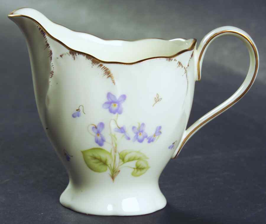 Tender Violets Creamer by Mikasa-1