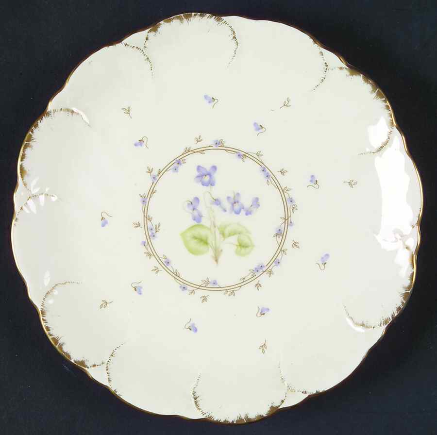 Tender Violets Bread & Butter Plate by Mikasa-1