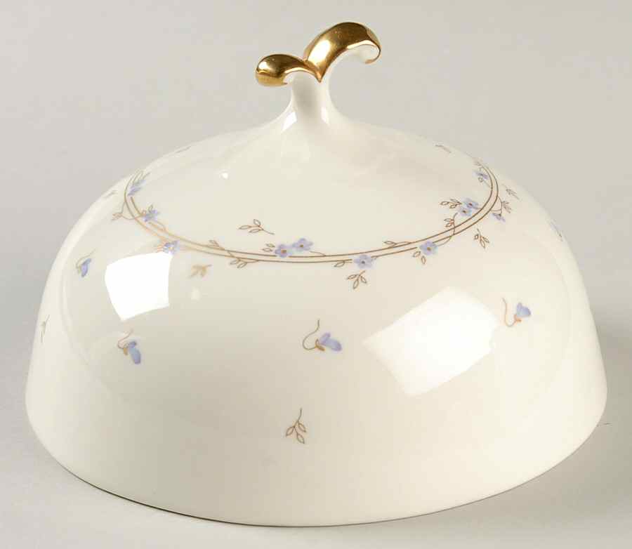 Tender Violets Lid for Round Butter by Mikasa-1