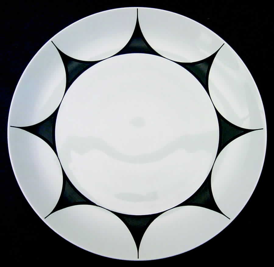 Thistle (5035, Pivotal) 12" Chop Plate (Round Platter) by Mikasa-1