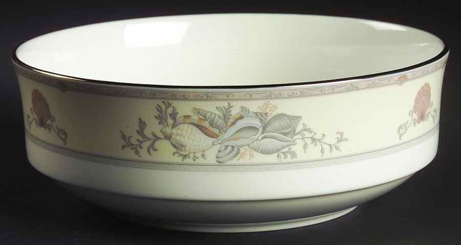 Tiffany Bay 8" Round Vegetable Bowl by Mikasa-1